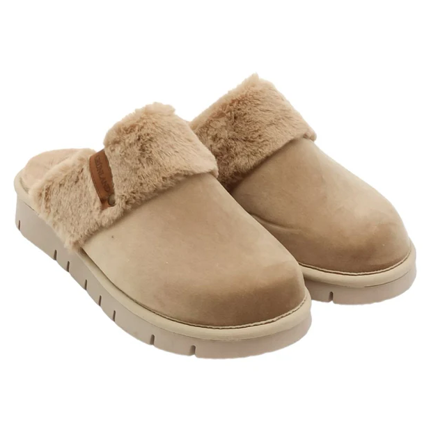 Pantofole in ecopelliccia da donna Grunland