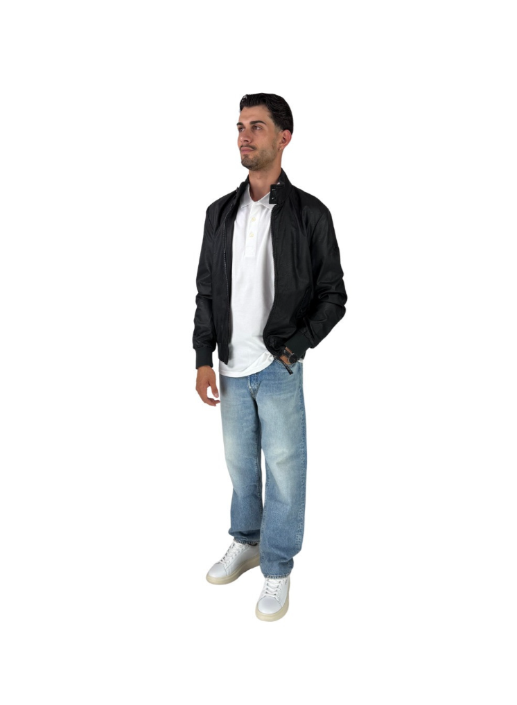Giacca bomber in ecopelle da uomo Lumberjack