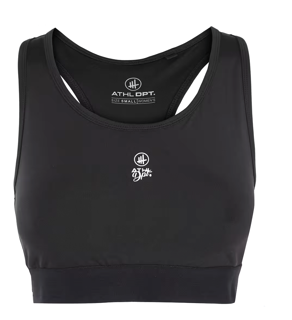 Reggiseno sportivo donna nero modello Vanessa