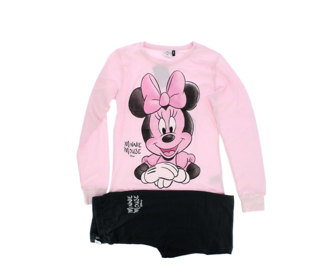 Pigiama cotone jersey da ragazza Minnie