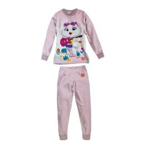 Pigiama cotone jersey manica lunga bambina 44 gatti