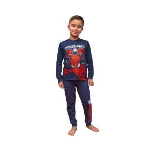 Pigiama bambino in cotone felpato spiderman