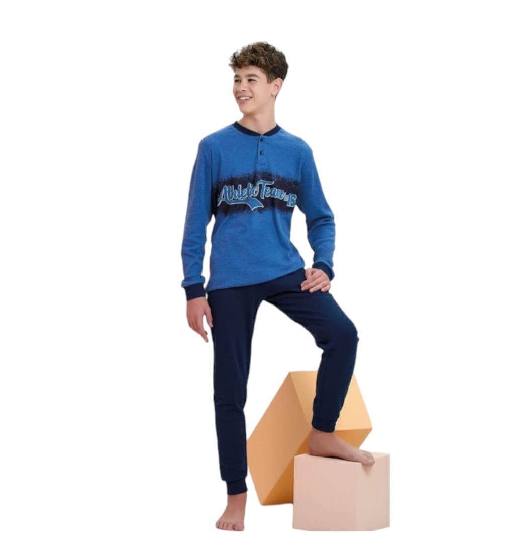 Pigiama in cotone interlock Il Granchio da ragazzo