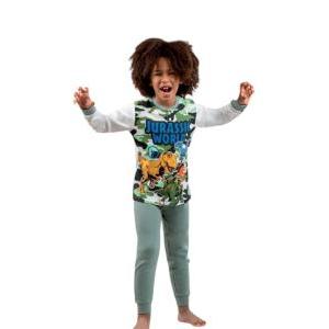 Pigiama in cotone interlock jurassic park bambino