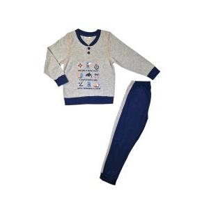Pigiama cotone jersey bambino marinaio