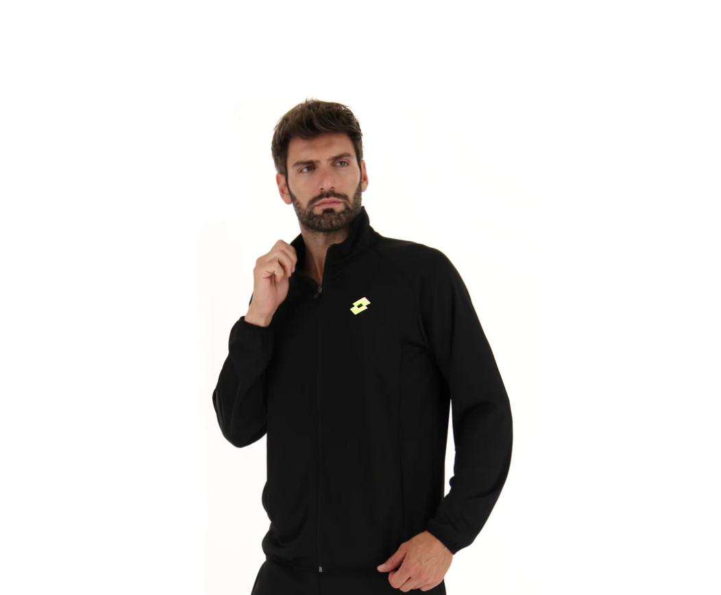 Felpa full zip in pile da uomo Lotto Homewear