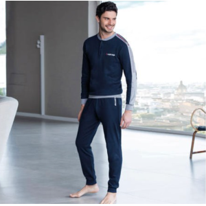 Pigiama caldo cotone  uomo