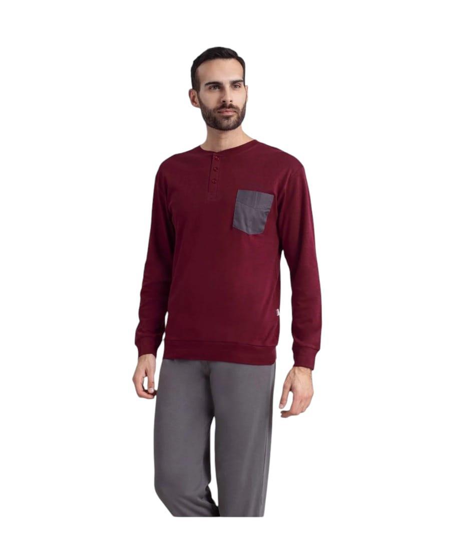 Pigiama caldo cotone Irge uomo