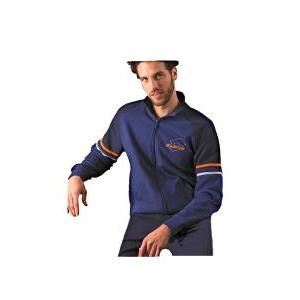 Tuta da uomo in cotone felpato