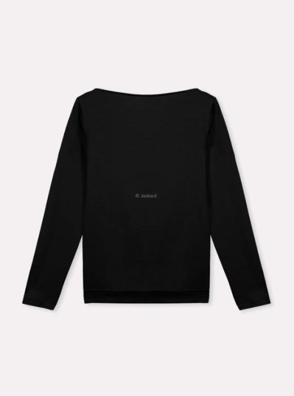 Maglia scollo a barca da donna Jadea
