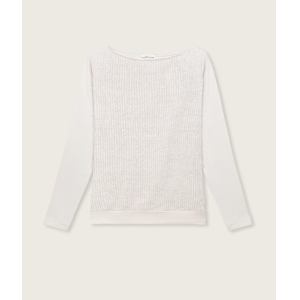 Maglia scollo a barca da donna