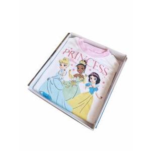 Pigiama in cotone felpato da bambina principesse disney