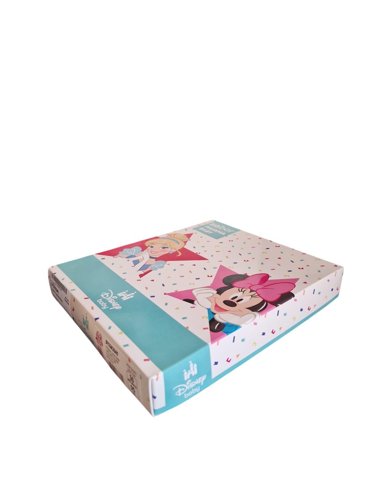 Pigiama in cotone felpato da bambina Minnie