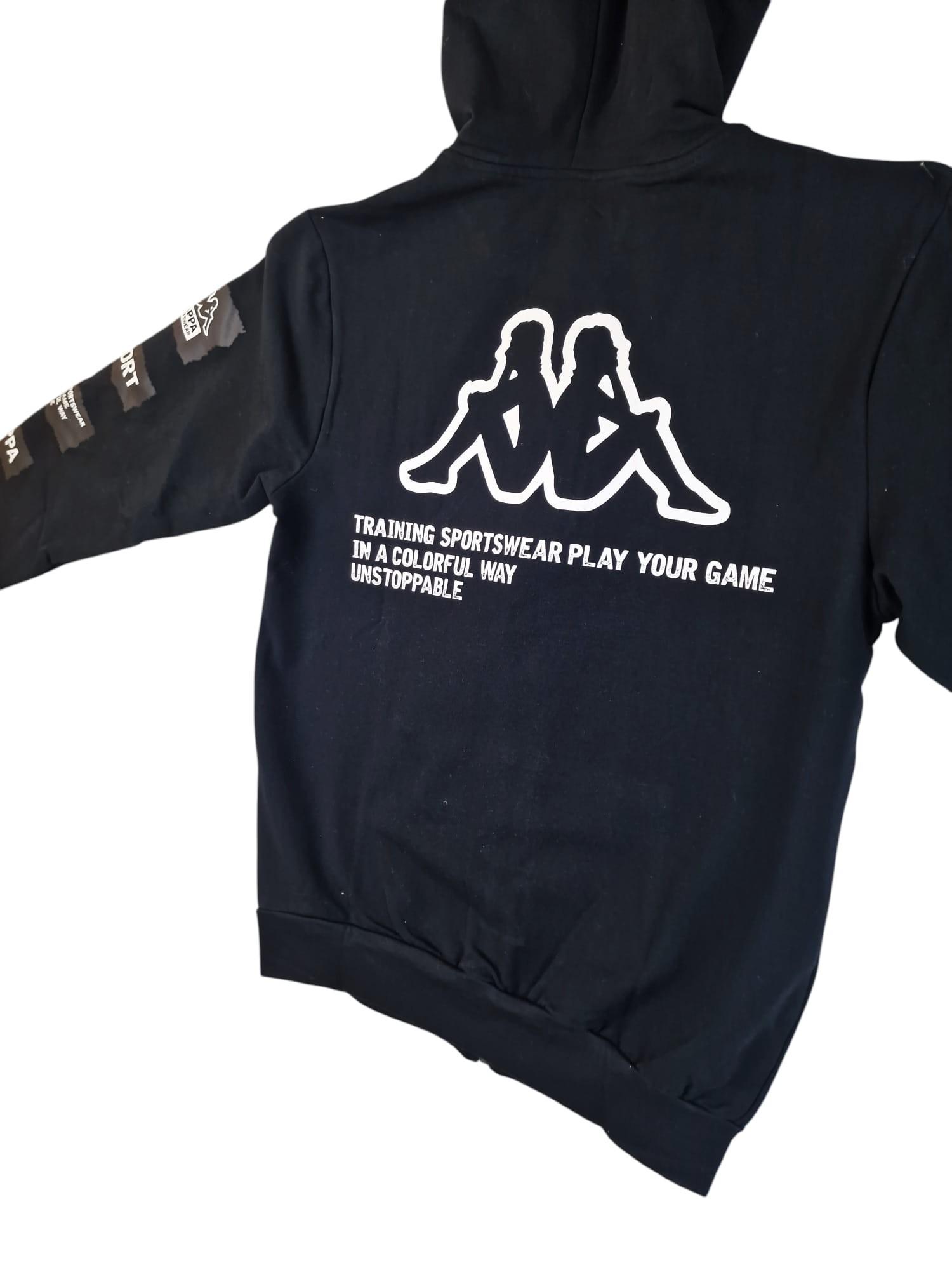 Completo tuta bambini ragazzi in cotone felpato Kappa