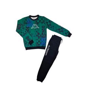 Completo tuta felpata da bambini ragazzi