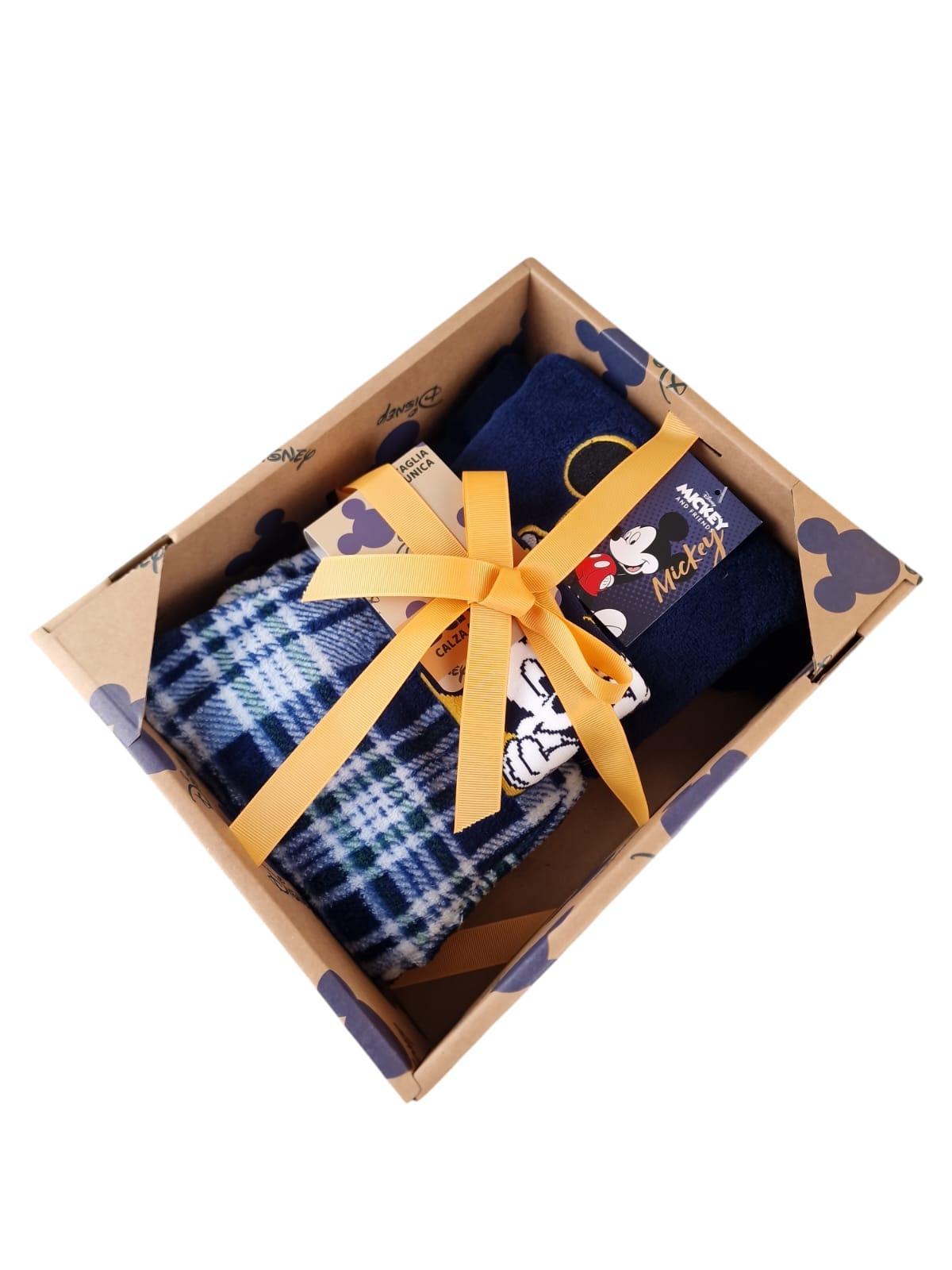 Pigiama in pile e calzini antiscivolo da bambino Topolino