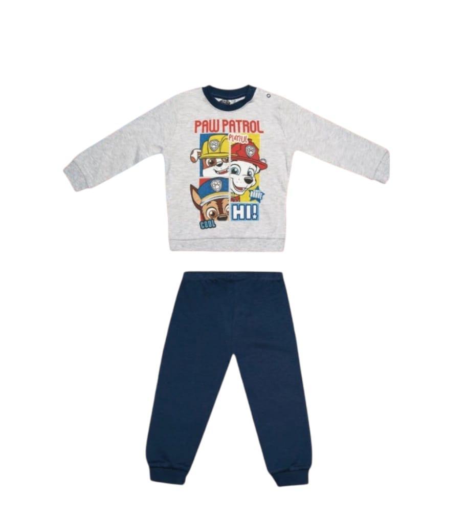 Pigiama caldo cotone bambino Paw Patrol