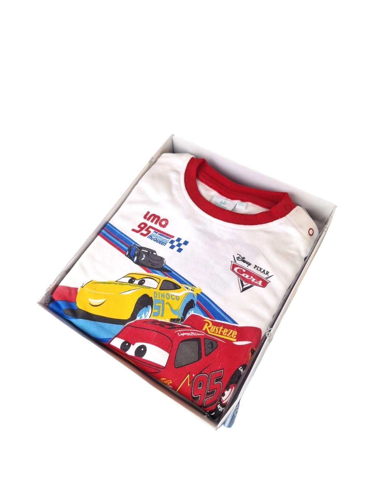 Pigiama bambino in cotone felpato Cars