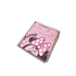 Pigiama bambina in cotone felpato minnie