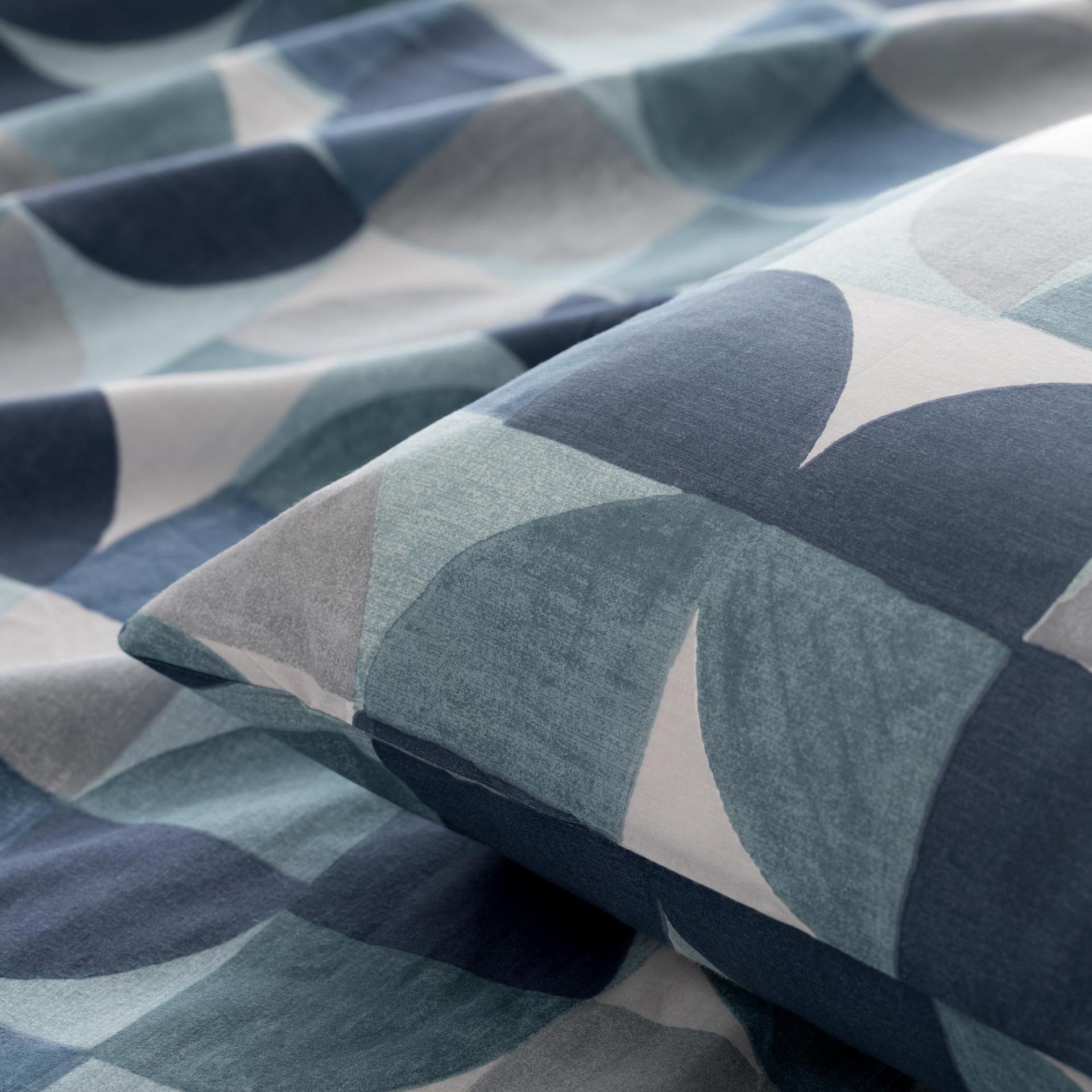 Completo letto singolo Riviera azzurro Cassio