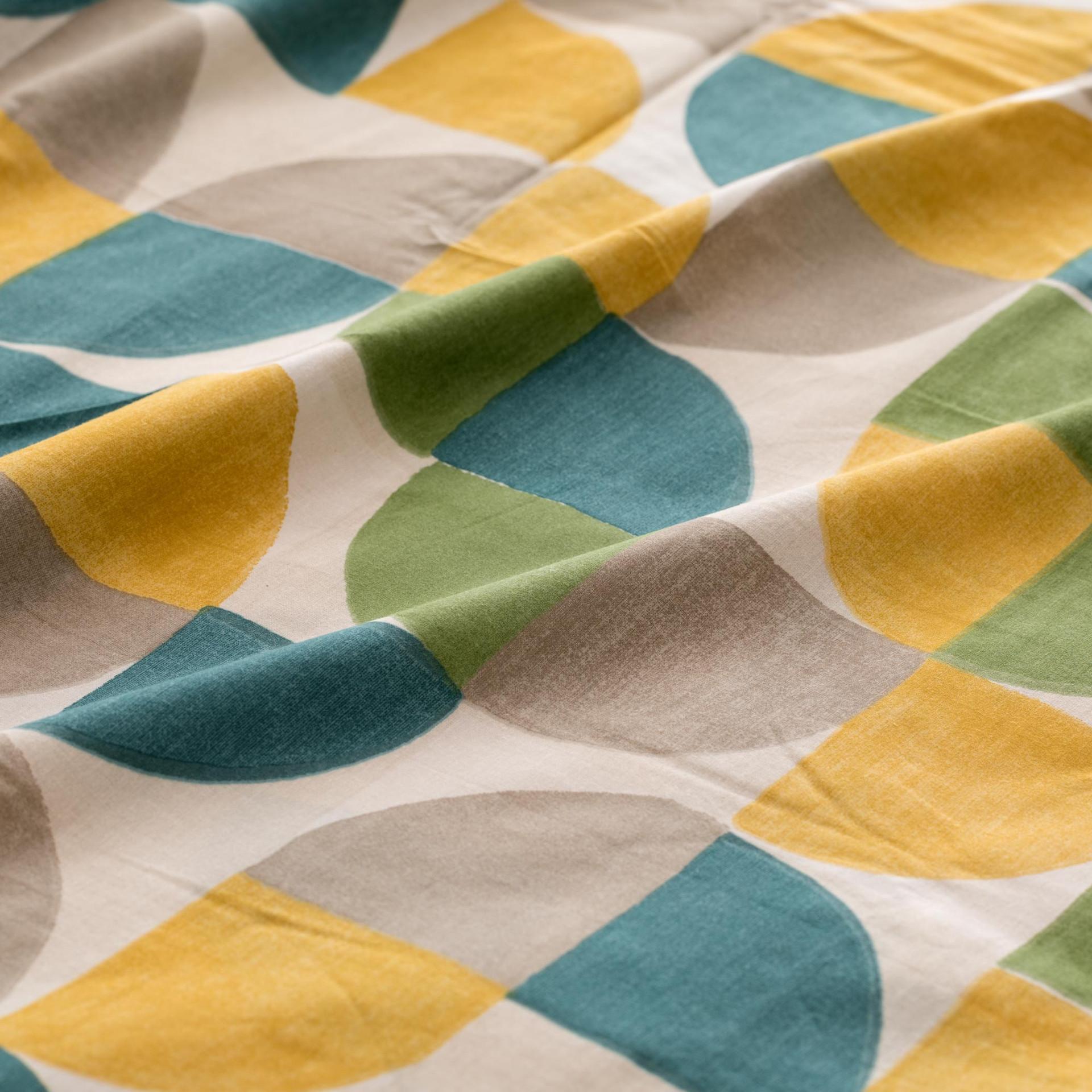 Completo letto singolo cotone giallo Riviera