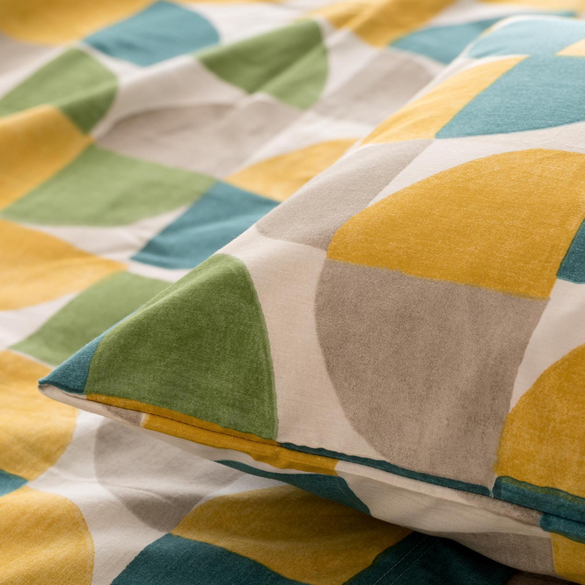 Completo letto singolo cotone giallo Riviera