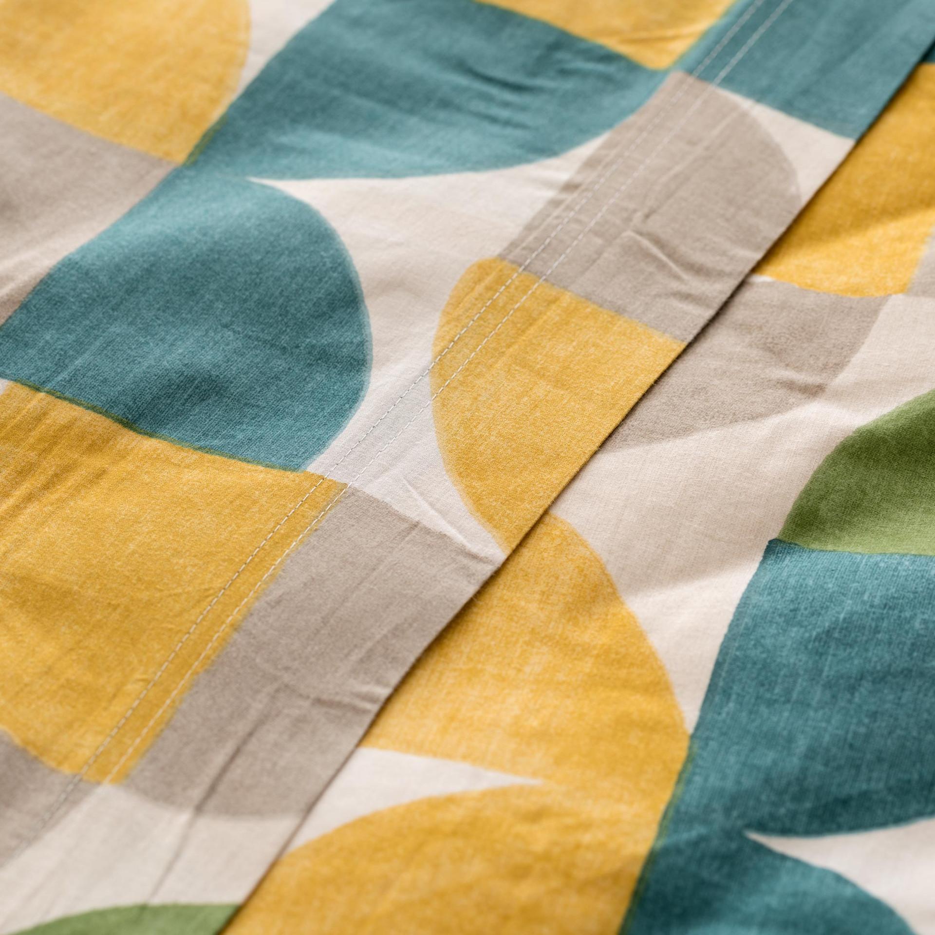 Completo letto singolo cotone giallo Riviera