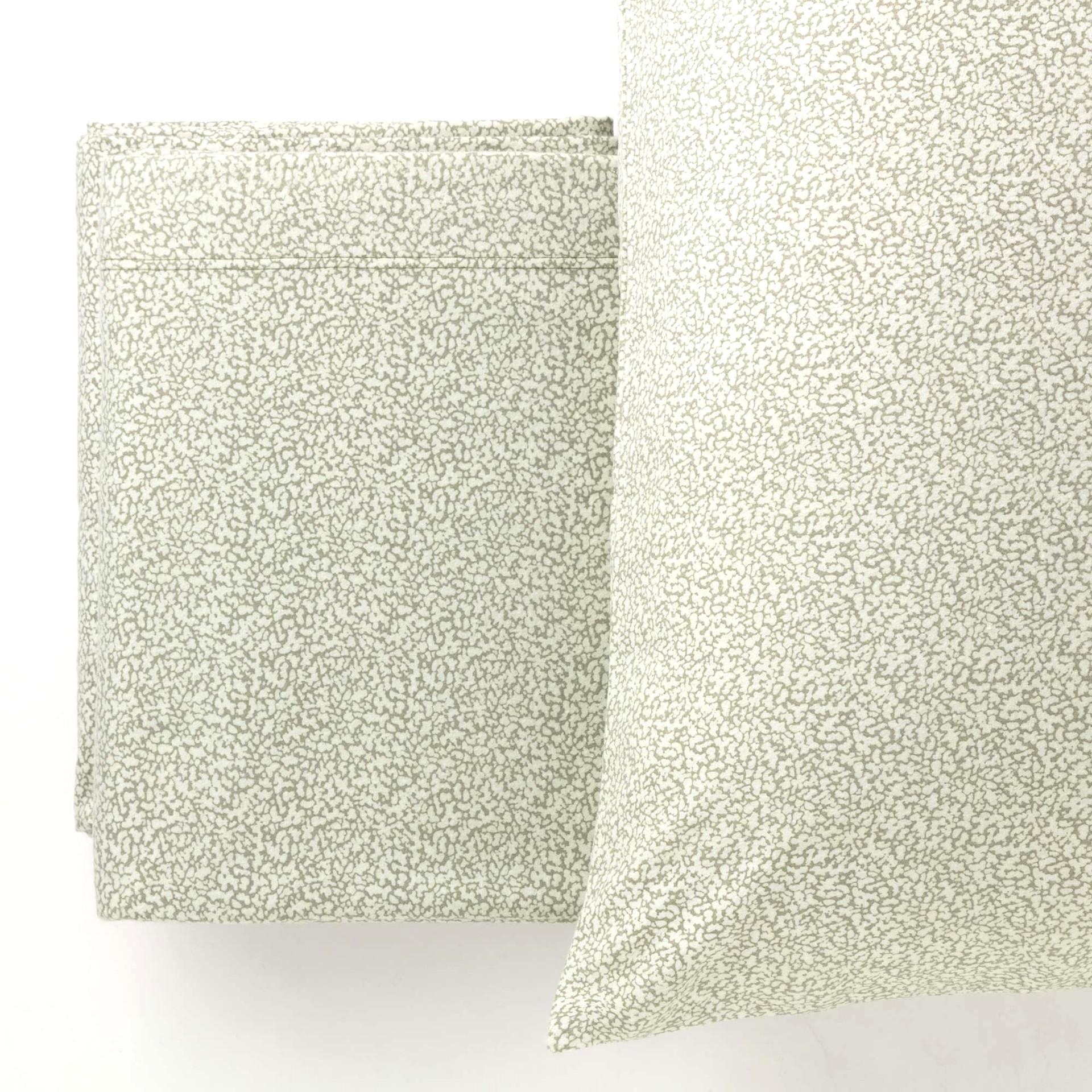 Completo letto singolo cotone salvia Riviera