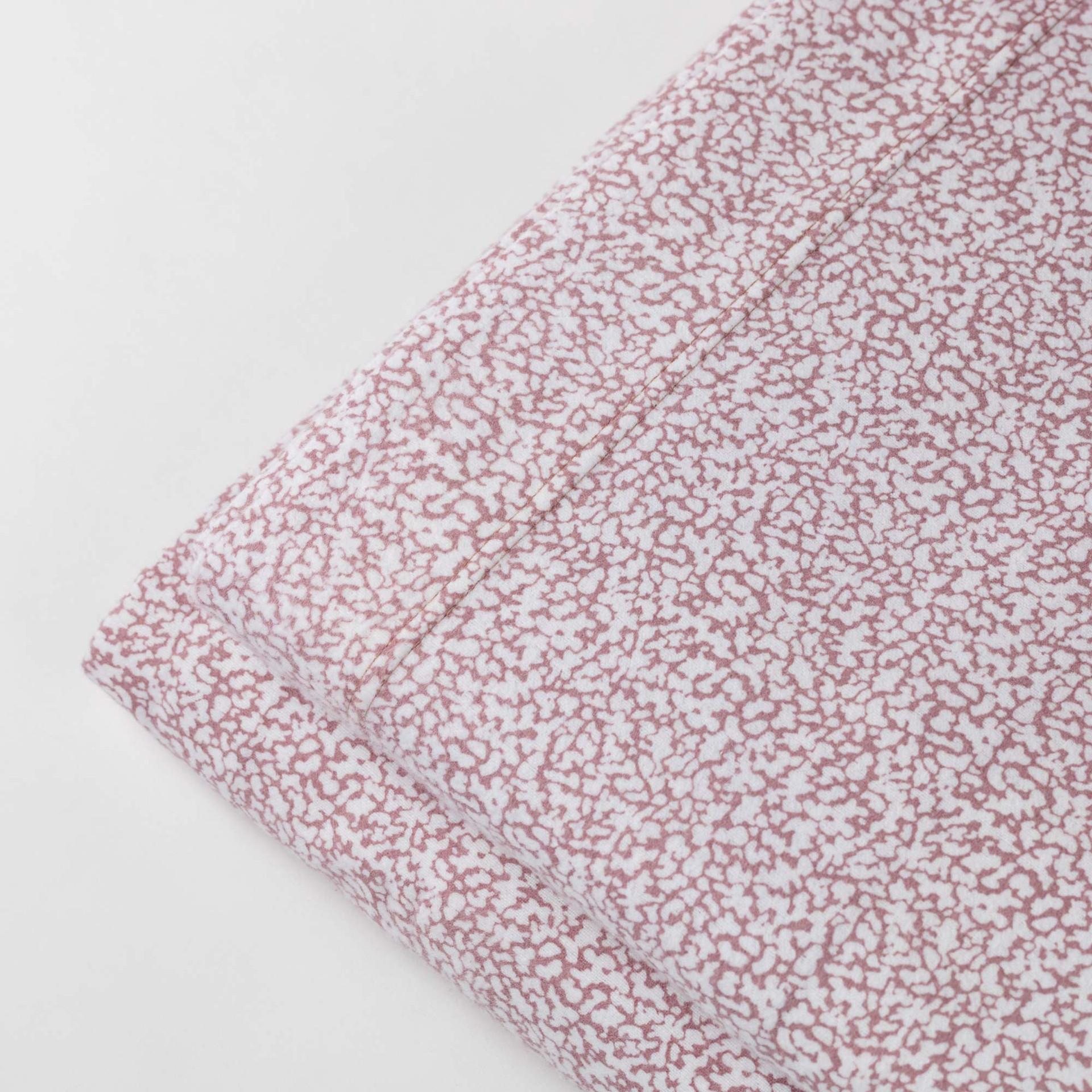 Completo matrimoniale cotone flanella Riviera rosa