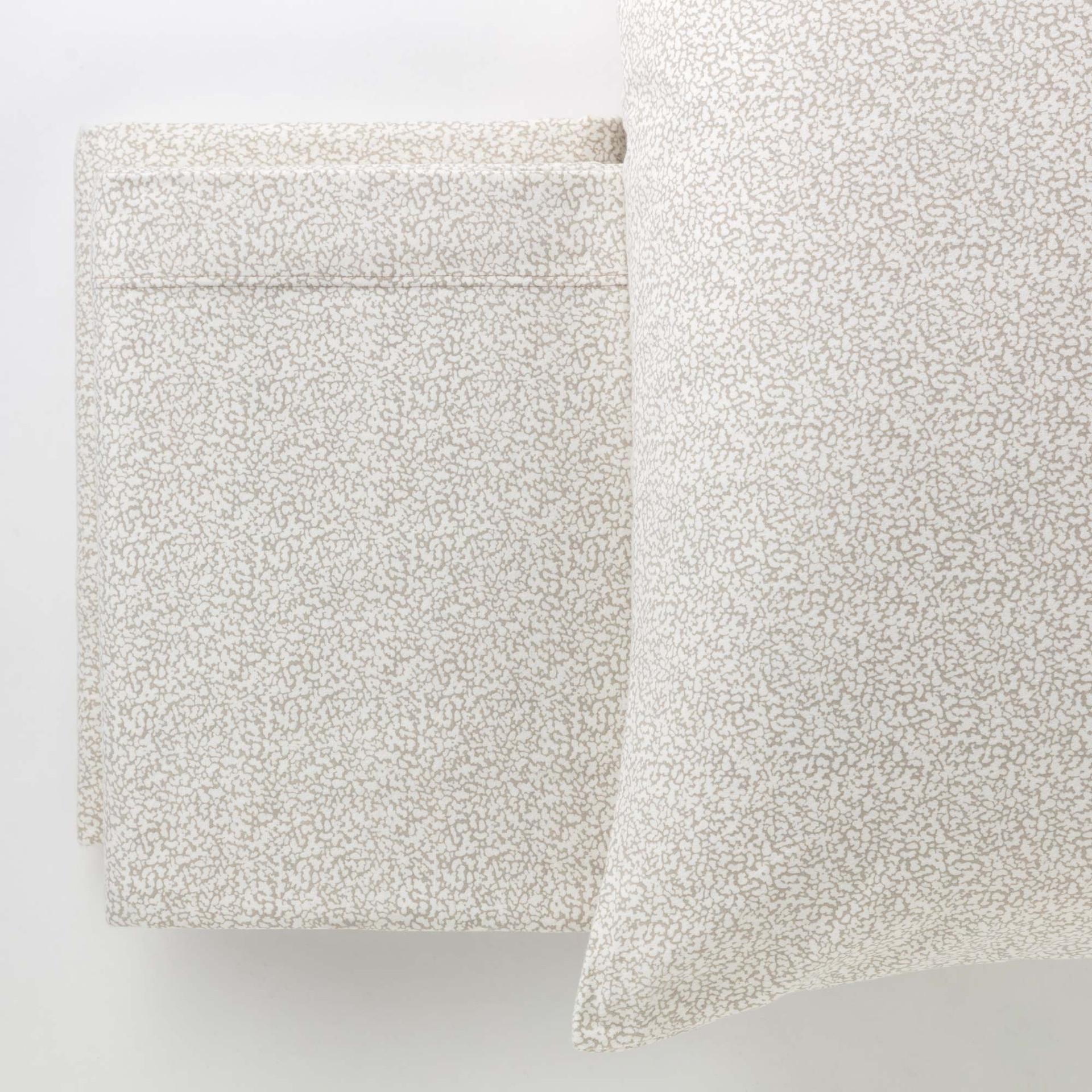 riviera cloudette completo lenzuola 2p flanella  beige - foto 1