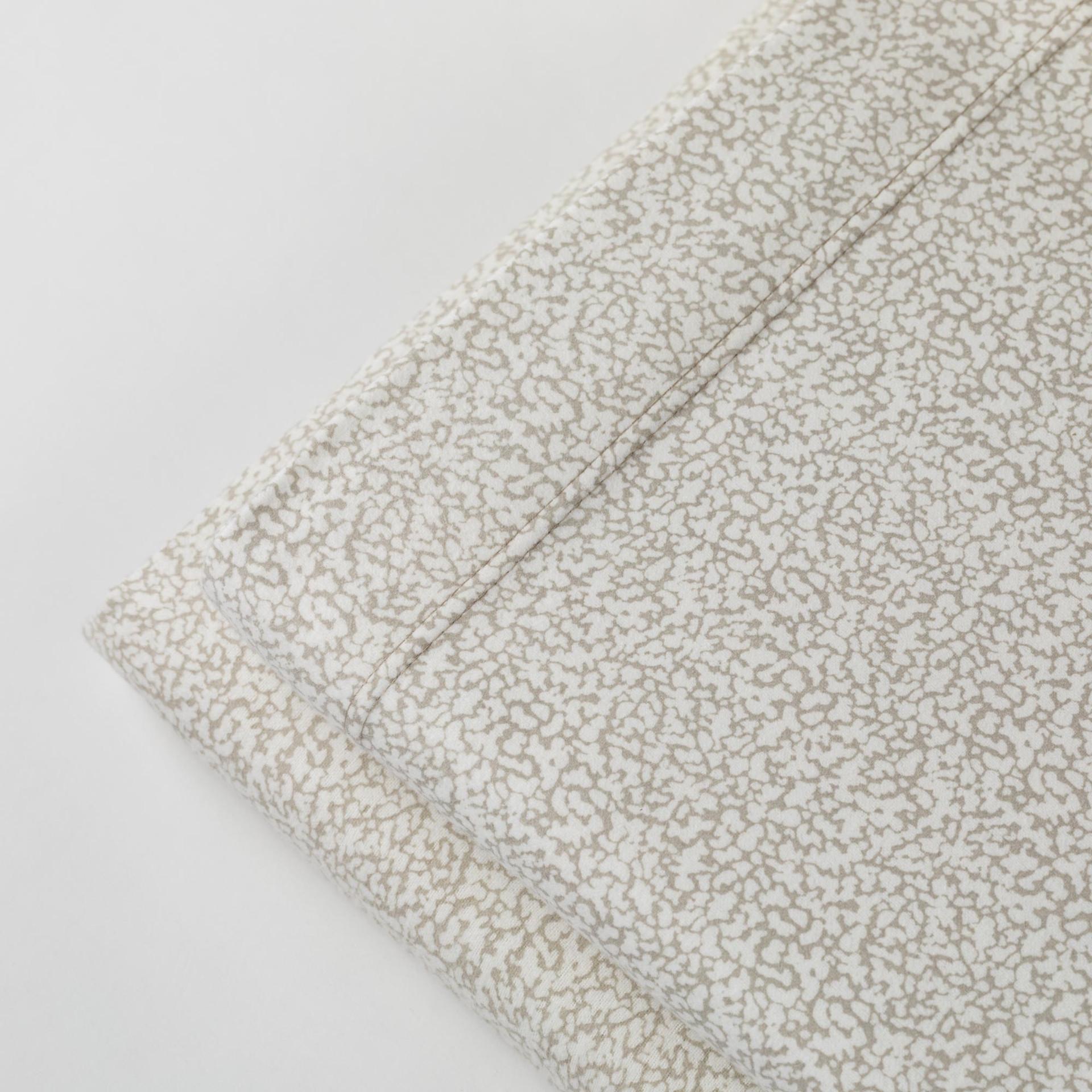 riviera cloudette completo lenzuola 2p flanella  beige - foto 2