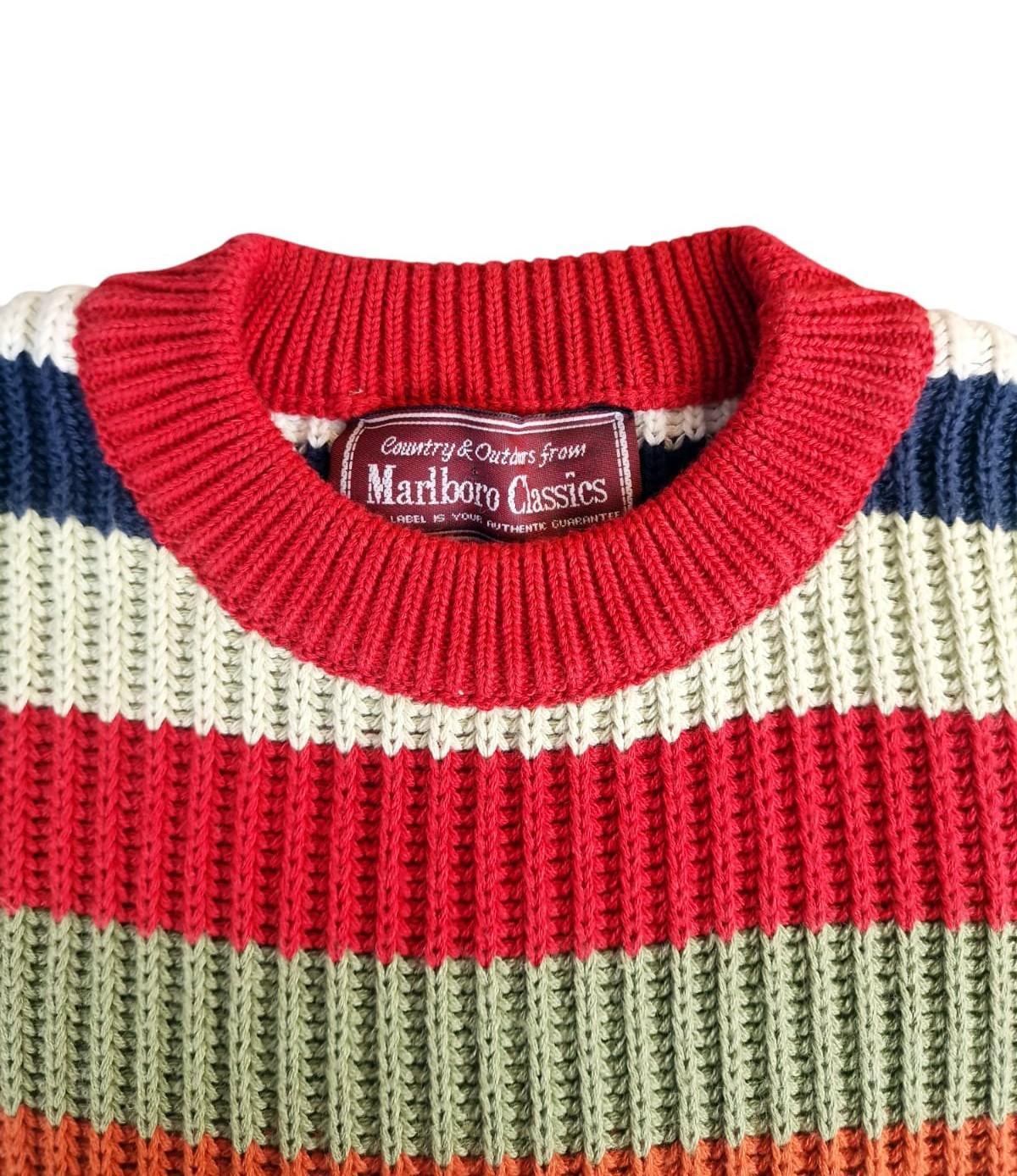 Maglione girocollo uomo Marlboro Classics Vintage