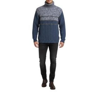 Maglione dolcevita uomo  lana grossa vintage