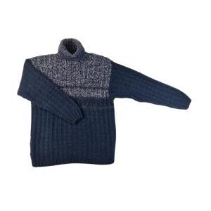 Maglione dolcevita uomo  lana grossa vintage