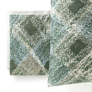 Completo letto matrimoniale cotone  verde