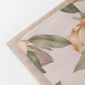 Completo letto matrimoniale floreale  cotone