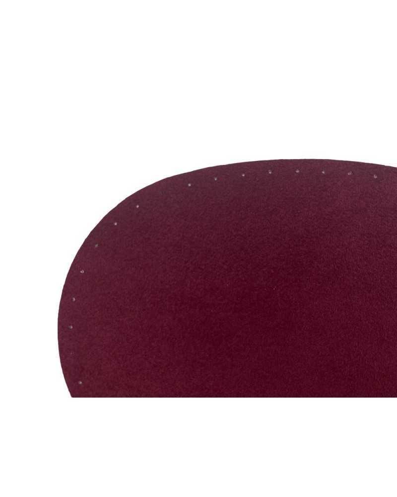 Coppia toppe scamosciate ovali termoadesive