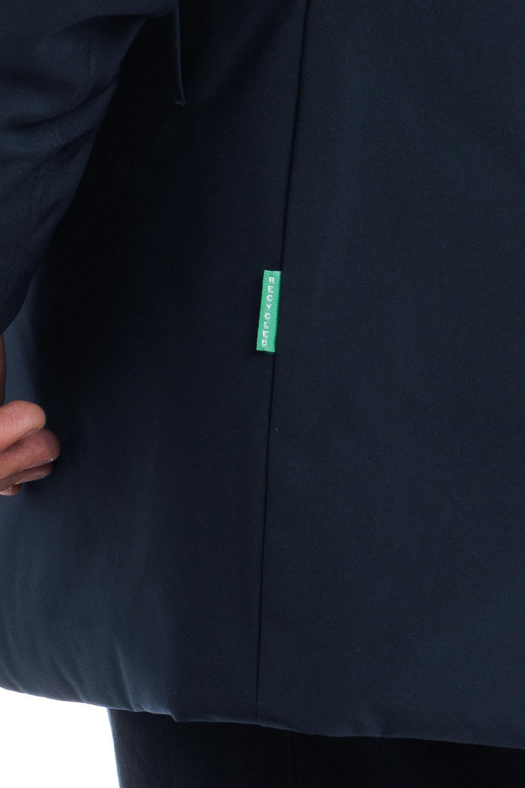 Giaccone uomo con cappuccio blu Save The Duck