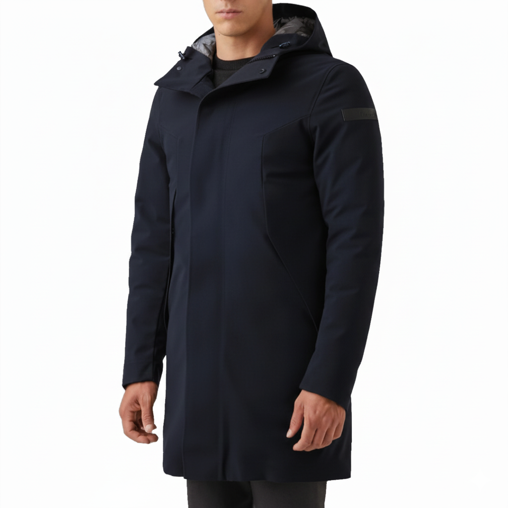 Winter Light Parka blu uomo