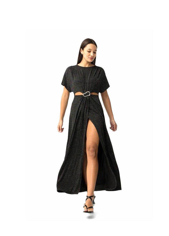 Abito lungo manica corta donna Tiffosi