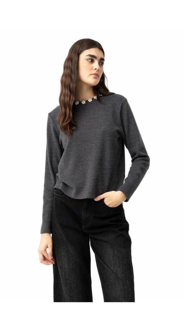 Maglioncino con perline donna Tiffosi