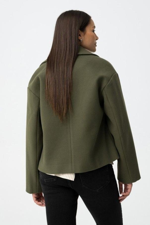 Cappotto corto in panno Tiffosi