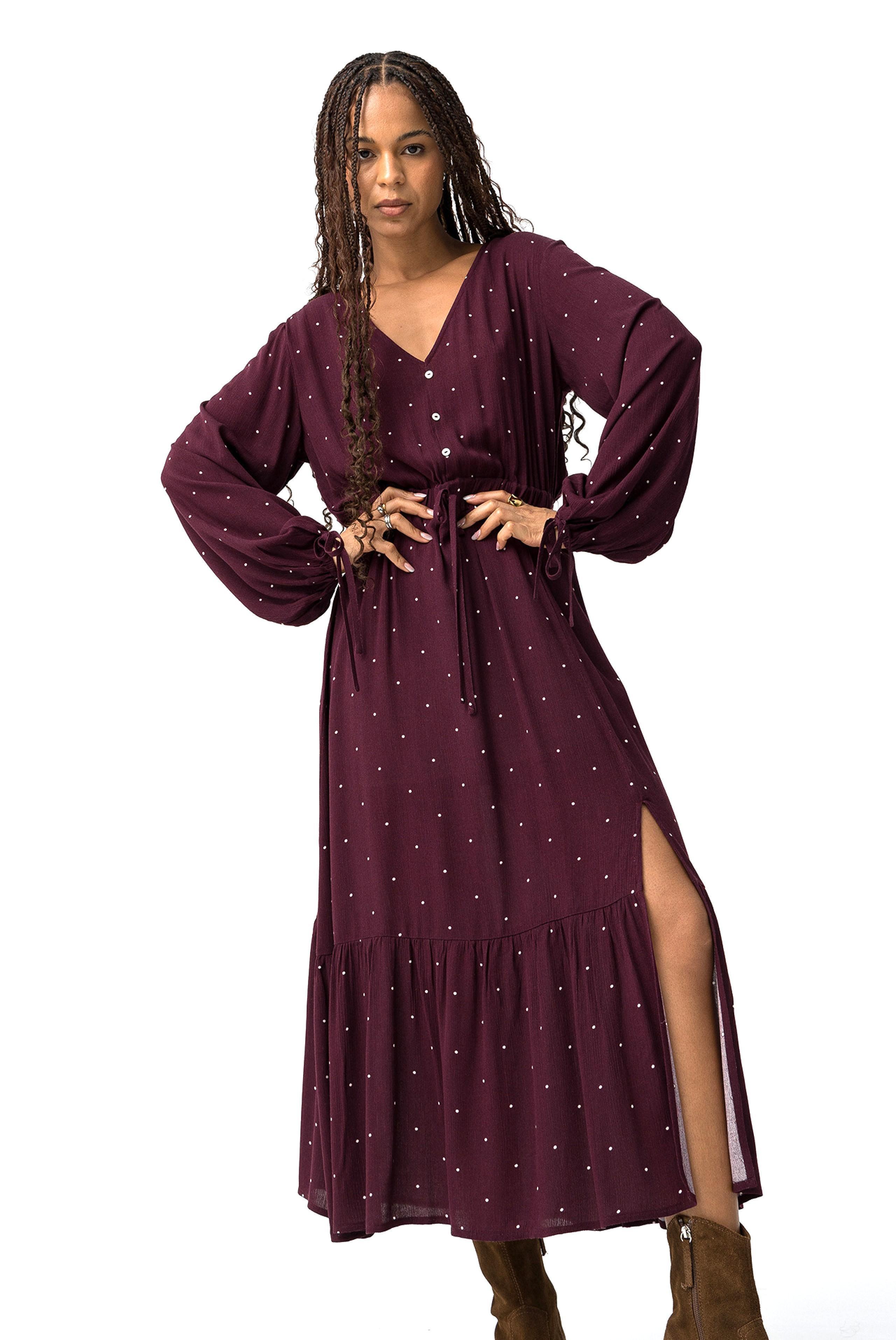 Abito manica lunga leggero Tiffosi donna