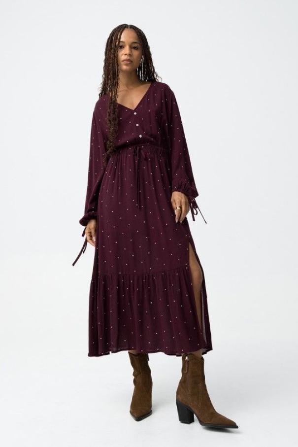 Abito manica lunga leggero Tiffosi donna