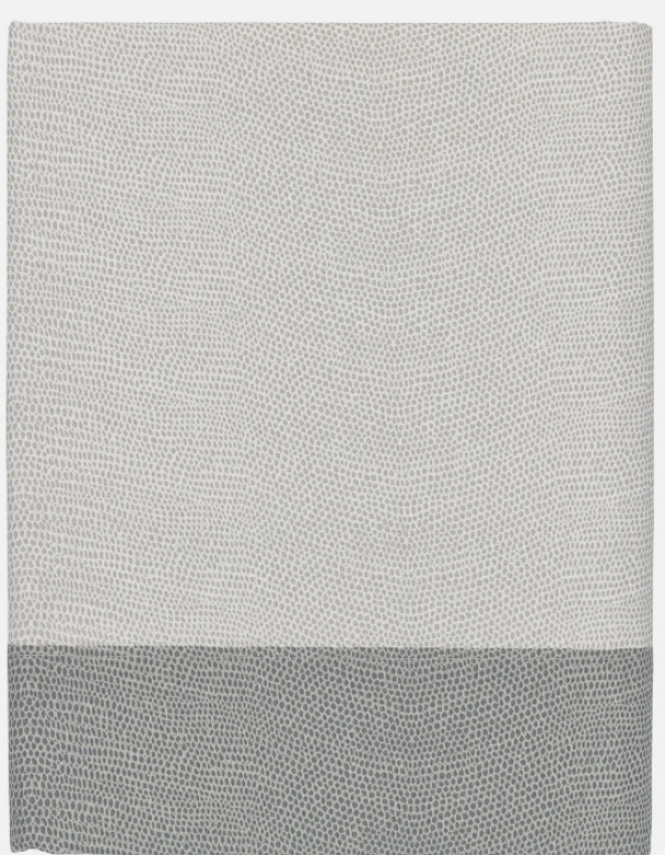 gabel lenzuolo 2p chromo puntinato grigio - foto 1