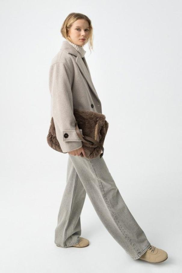 Cappotto corto di panno Tiffosi