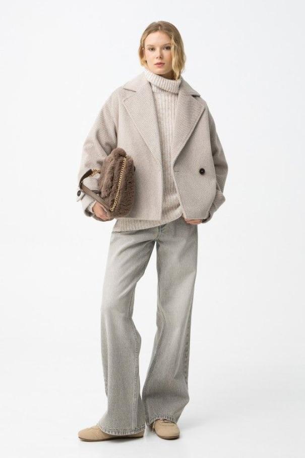 Cappotto corto di panno Tiffosi