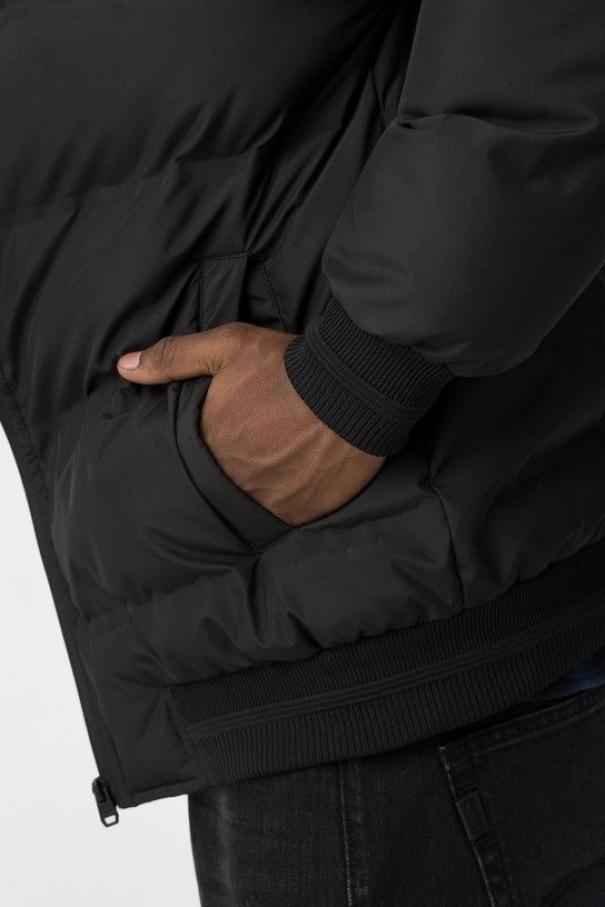 Giubbino nero trapuntato da uomo Tiffosi