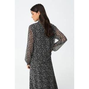 Blusa con fiocco da donna