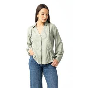 Camicia donna verde salvia